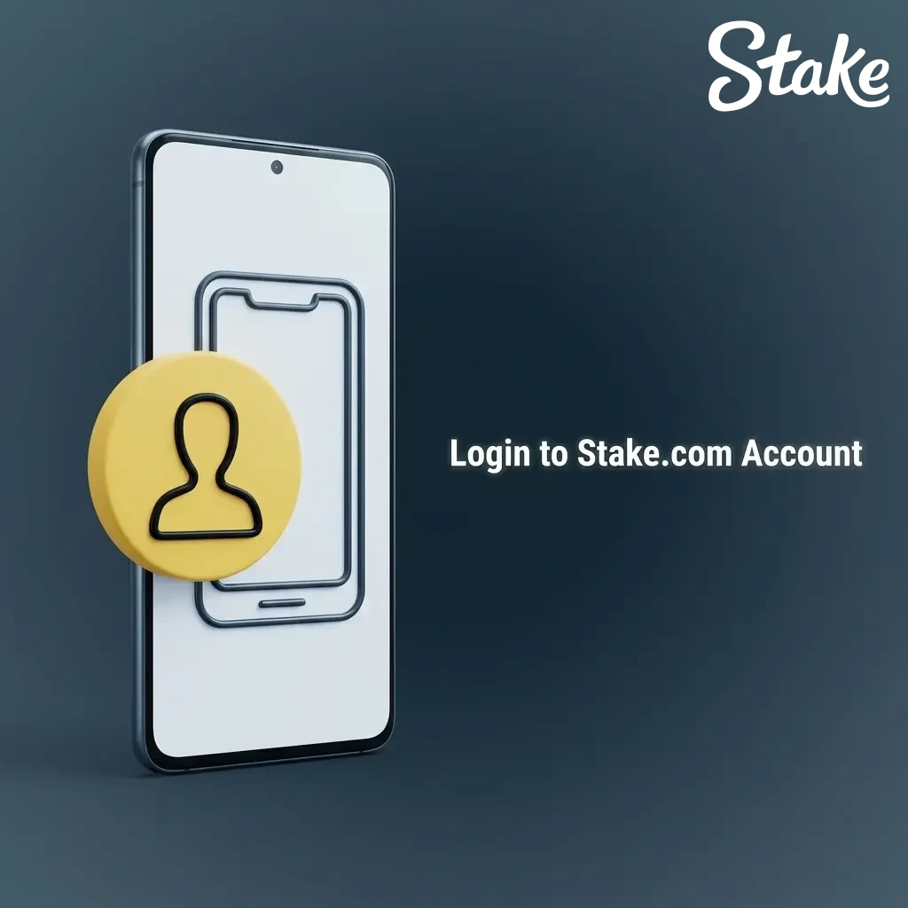 Stake.com login screen showing sign-in options via email, username, or social media to access the gaming dashboard.