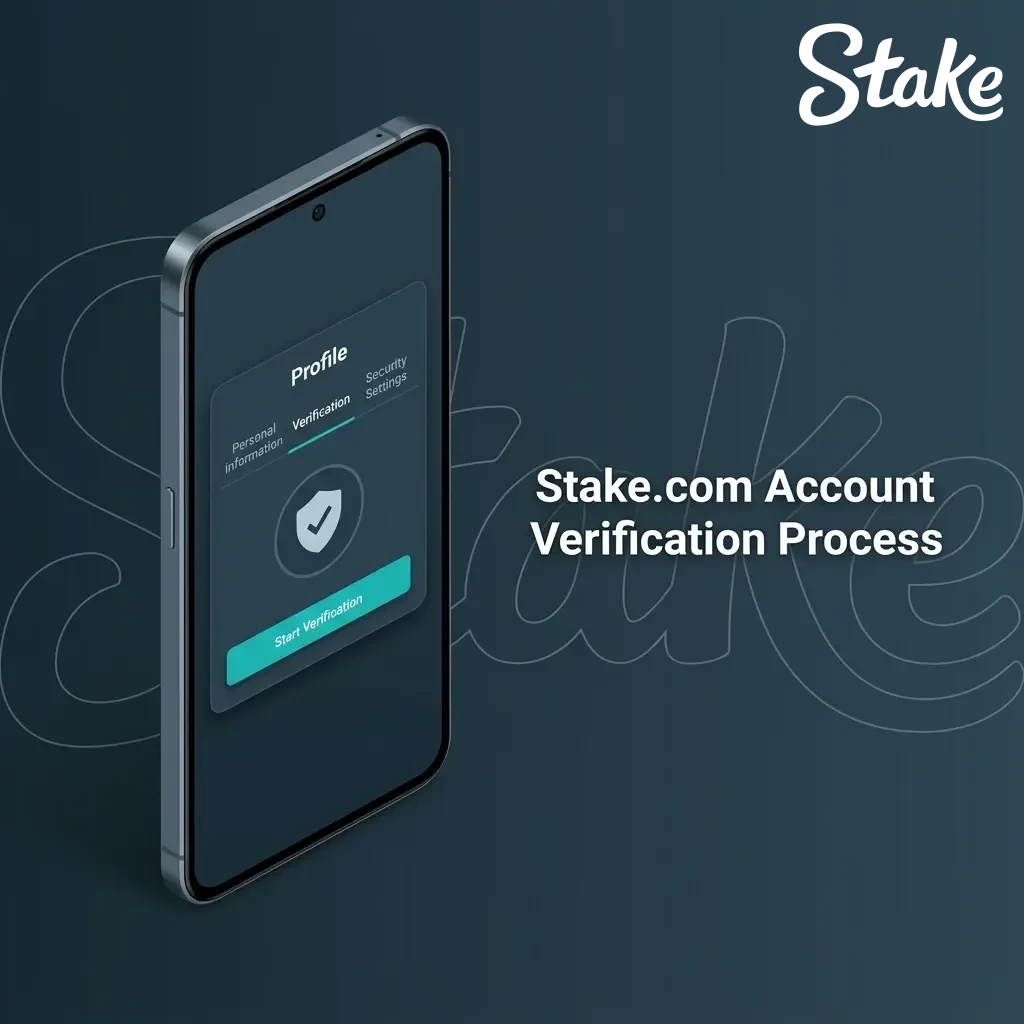 Stake.com account verification process for Indian players to upload ID and address proof for secure access.