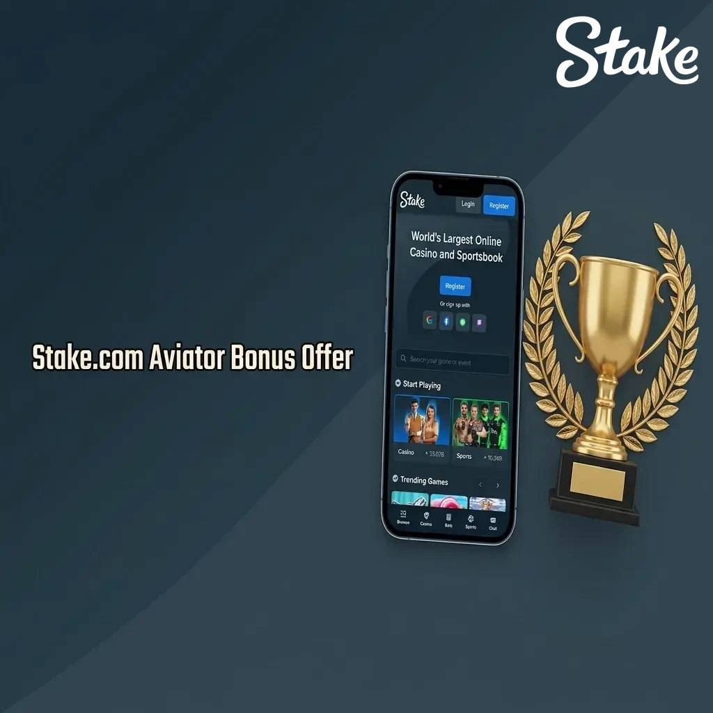 Stake.com Aviator bonus offers featuring the Weekly Raffle and 100,000 USD Daily Races.