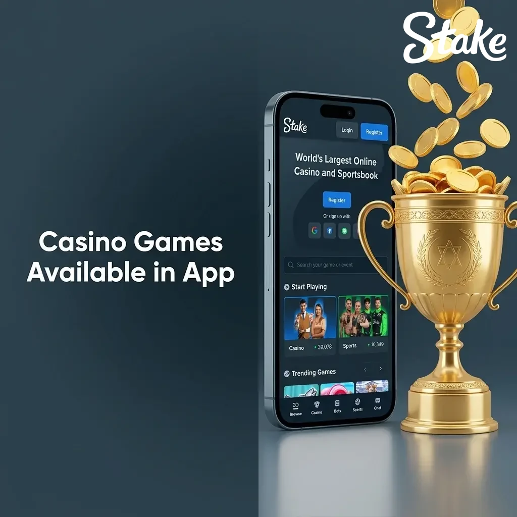 Casino games available in the app, featuring popular titles like Sweet Bonanza, Plinko, and live dealer blackjack.