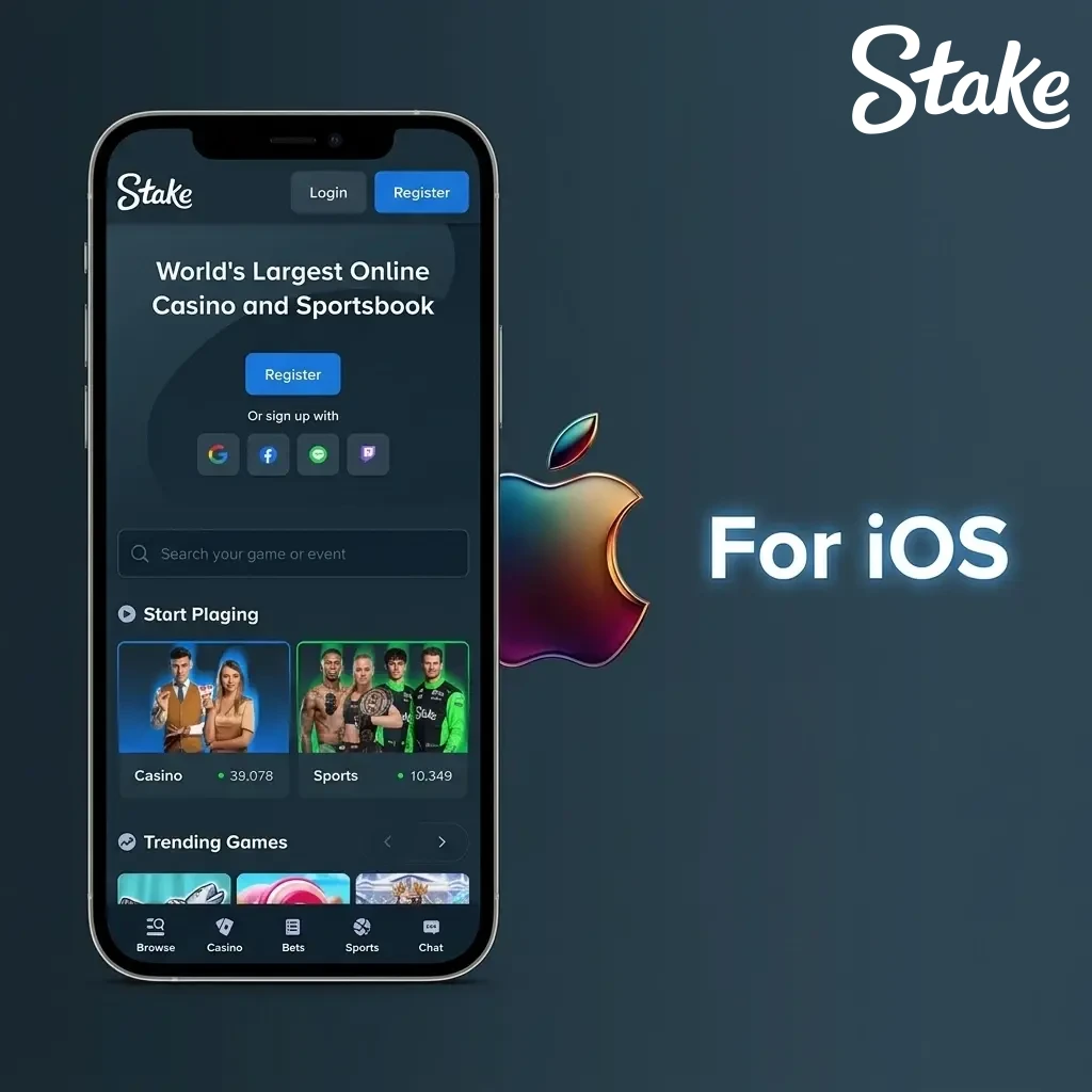 Steps to add the mobile gaming platform to an iPhone or iPad home screen using the Safari browser.
