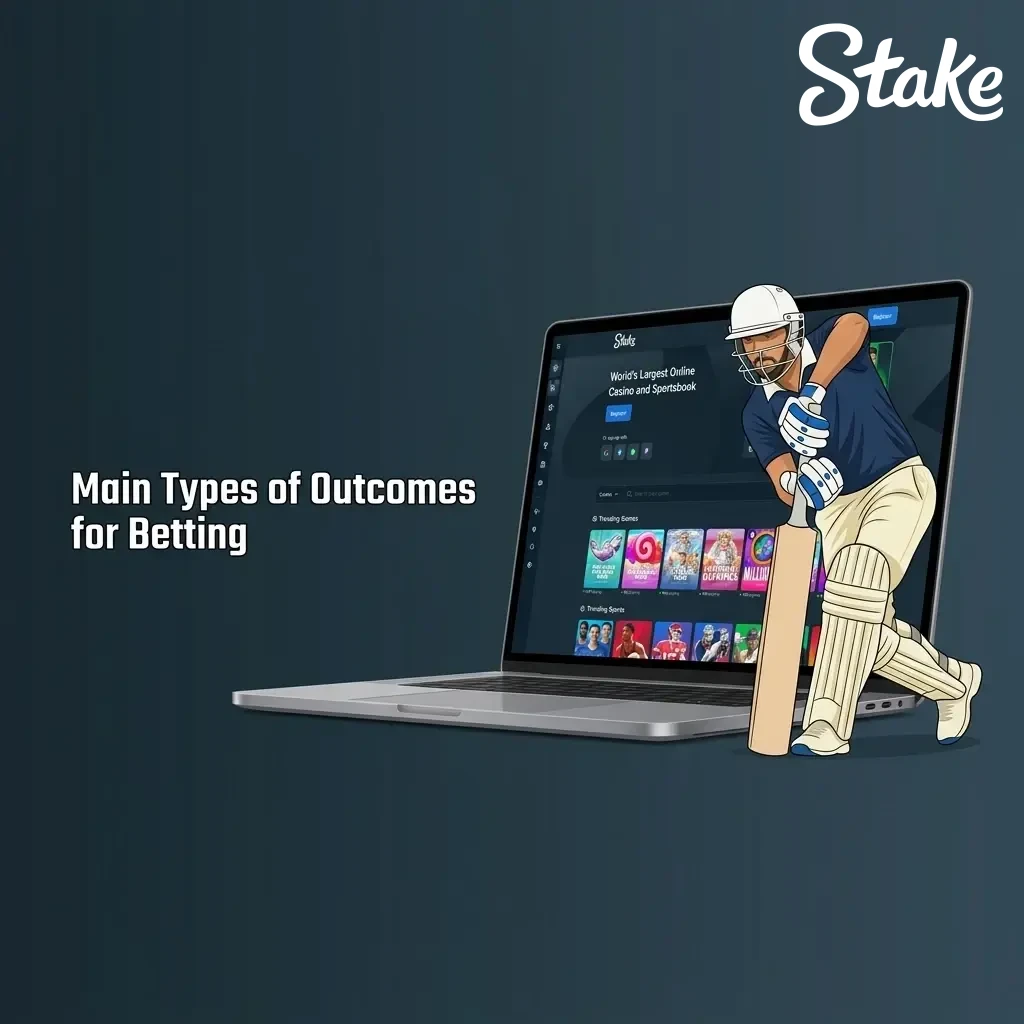 Main types of betting outcomes and sports betting markets in India for predicting match events and evaluating returns.
