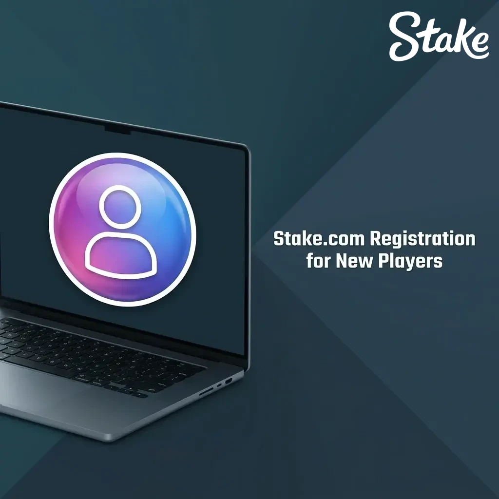 Stake.com registration process for new players, showing steps to create an account and claim bonuses.