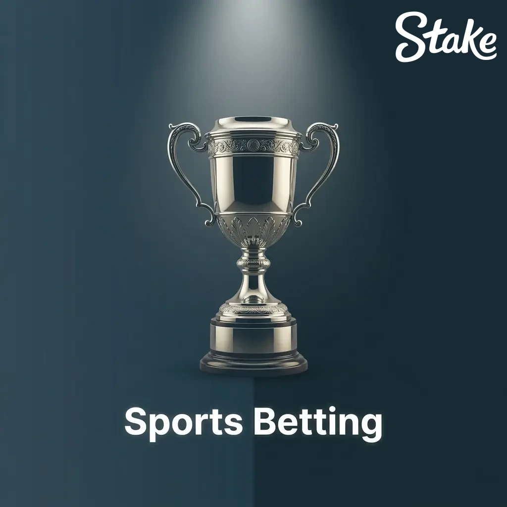 Sports betting on Stake.com offering competitive odds on 35+ sports including cricket, football, and esports.